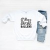 Simply Sage Market Women's Graphic Sweatshirt Busy Raising Ballers Baseball - 3 of 3