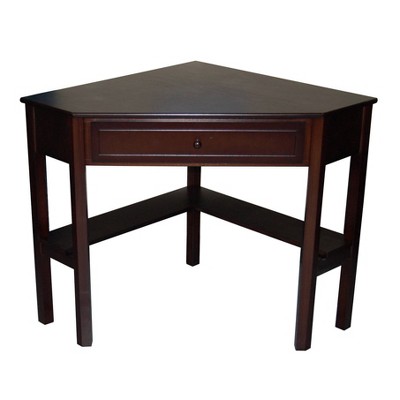 Espresso corner clearance desk