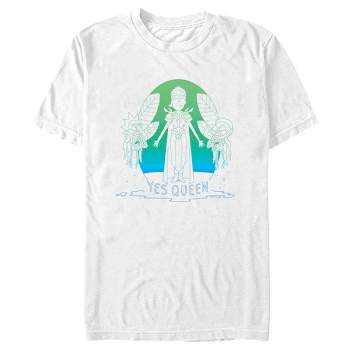 Men's Rick And Morty Yes Queen Summer T-Shirt