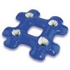 KOVOT  Inflatable Hashtag Drink Holder: Blue Pool & Beach Accessory with Four Cup Holder Pockets - 16" x 16" - 2 of 3