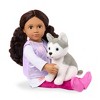 Our Generation Estella and Evi 18" Doll and Pet Puppy Set - image 3 of 4