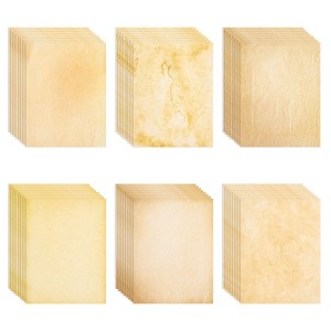 Best Paper Greetings 96 Sheets Vintage Style Stationery Paper for Writing Letters, Party Invitations (Double Sided, 8.5 x 11 In) - 1 of 4