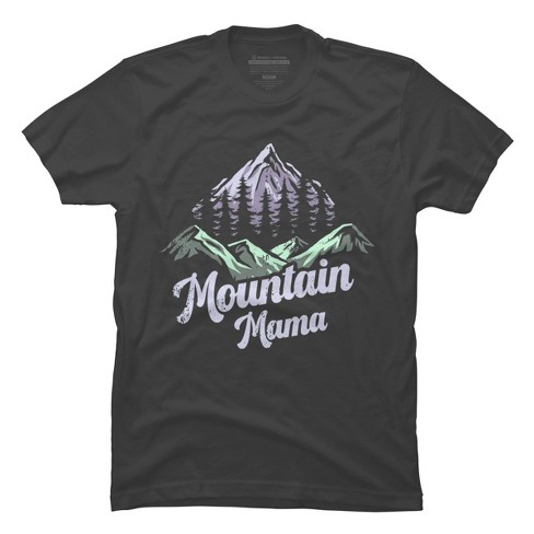 Men's Design By Humans Mountain Mama Camping Adventure Mom By Flowerr T ...