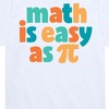 Boys' - Instant Message - Math Is Easy As Pi Short Sleeve Graphic T-Shirt - 2 of 4