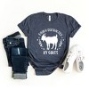 Simply Sage Market Women's Easily Distraced By Goats Short Sleeve Graphic Tee - 3 of 3