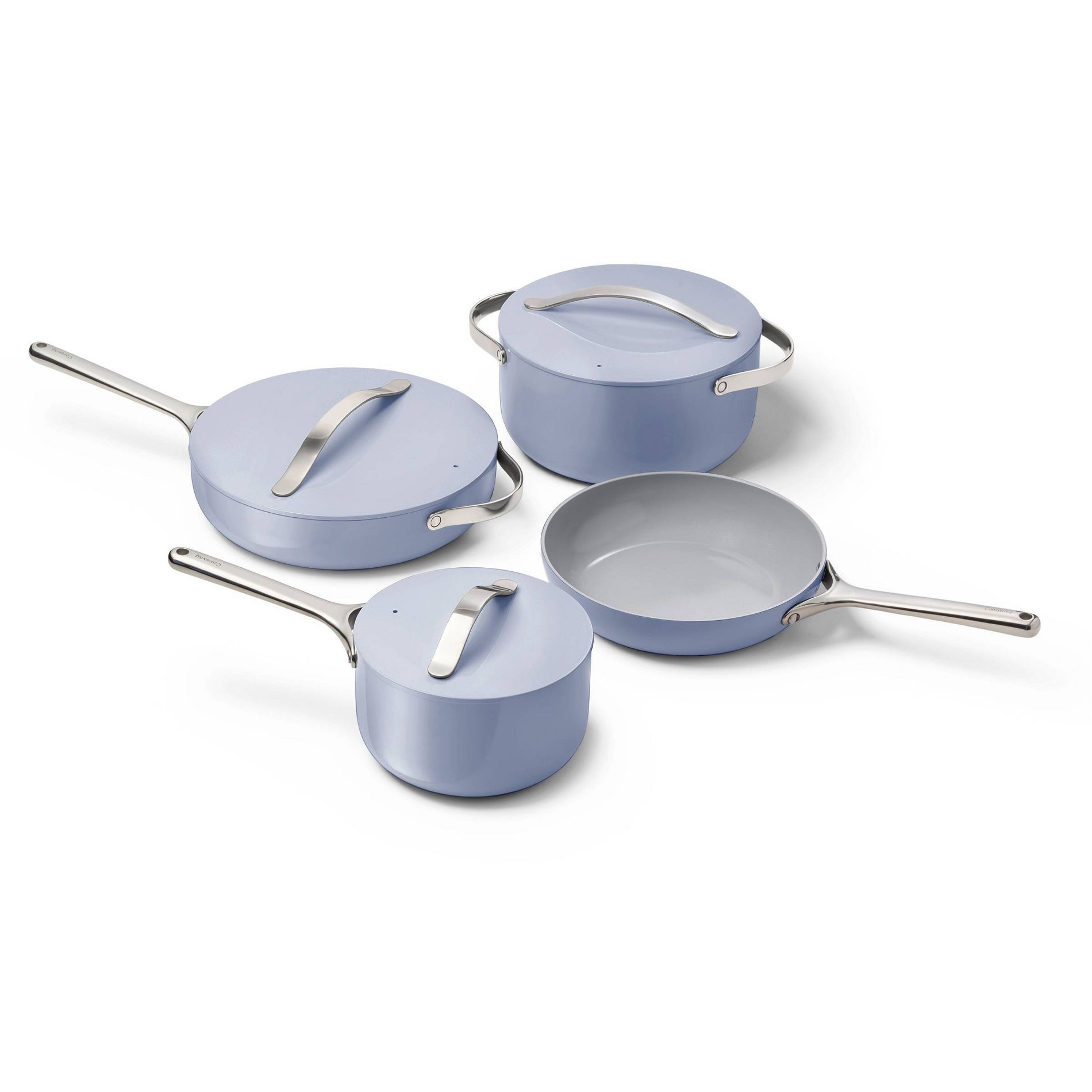 Caraway Home 12pc Cookware Box Set Powder Blue