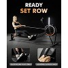 Air Rowing Machines for Home, 10-Level Adjustable Resistance Professional Rower Machine with Performance Monitor - 2 of 4