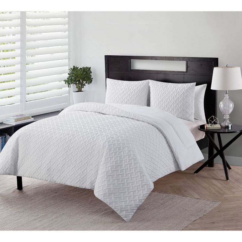 Nina Embossed Comforter Set - VCNY Home, 5 of 13