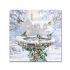 Trademark Fine Art -The Macneil Studio 'Birdbath Flat' Canvas Art - 2 of 3