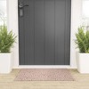 Marta Barragan Camarasa Terracotta retro lines Looped Vinyl Welcome Mat - Society6 - 2 of 4