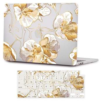 SaharaCase HybridFlex Arts Case for Apple MacBook Pro 14" Laptops Clear Floral (LT00031)