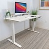 Mount-It! Large Dual Motor Electric Sit-Stand Desk - White - 2 of 4