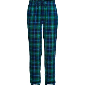 Lands' End Men's Flannel Pajama Pants - 1 of 2