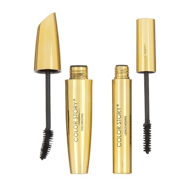 Color Story Lengthening and Volumizing Mascara Duo - 0.47 fl oz