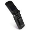 Nakedcellphone Vegan Leather Case with Belt Clip for Alcatel SmartFlip (2019), Go Flip 3 - Black - 4 of 4