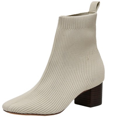 CUSHIONAIRE Women's Neely Stretch bootie +Memory Foam and Wide Widths Available