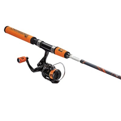 Profishiency 6'6 Medium Light Micro Spinning Combo - Black/brown