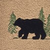 Park Designs Black Bear Terry Fingertip Towel - Set of 2 - 4 of 4
