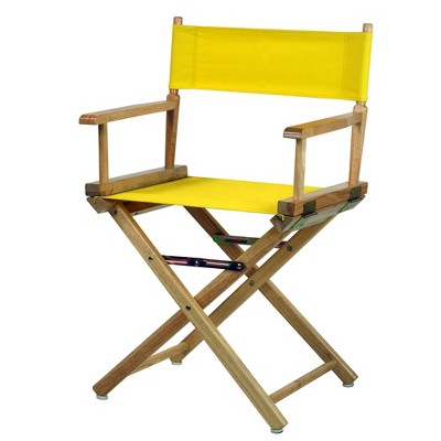 Director s Chair Canvas Yellow natural Flora Home Target