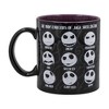 Silver Buffalo Disney The Nightmare Before Christmas Jack Emotions 20-Ounce Ceramic Mug - 2 of 4