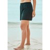 Swim 365 Women's Plus Size Boxer Swim Short With Built-In Tummy Control Brief - 4 of 4