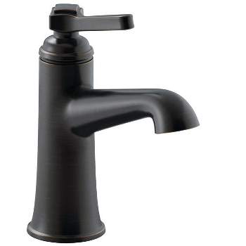 Kohler Georgeson Oil Rubbed Bronze Single-Handle Bathroom Sink Faucet 4 in.