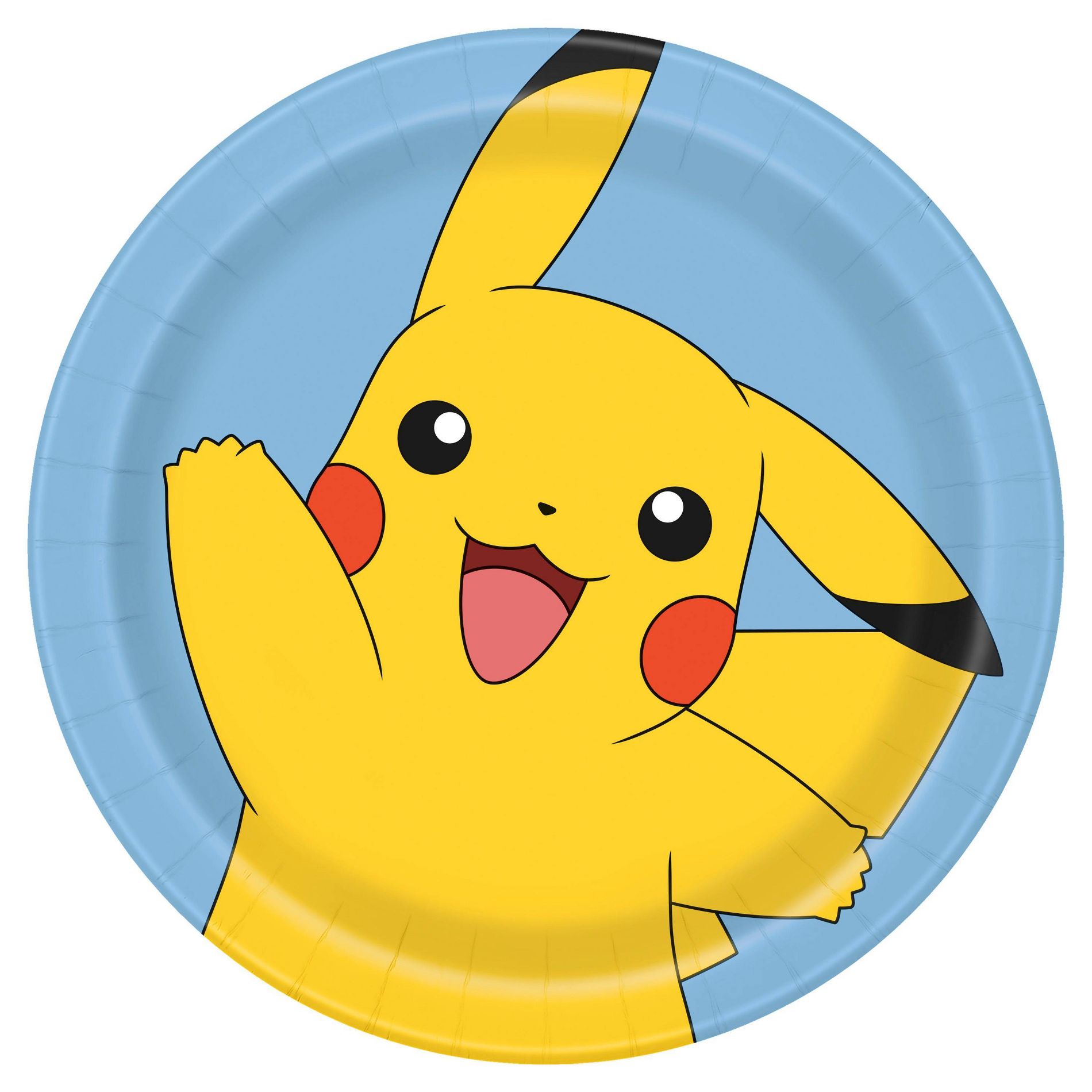 Pokemon 9" 8ct Party Dinner Paper Plates