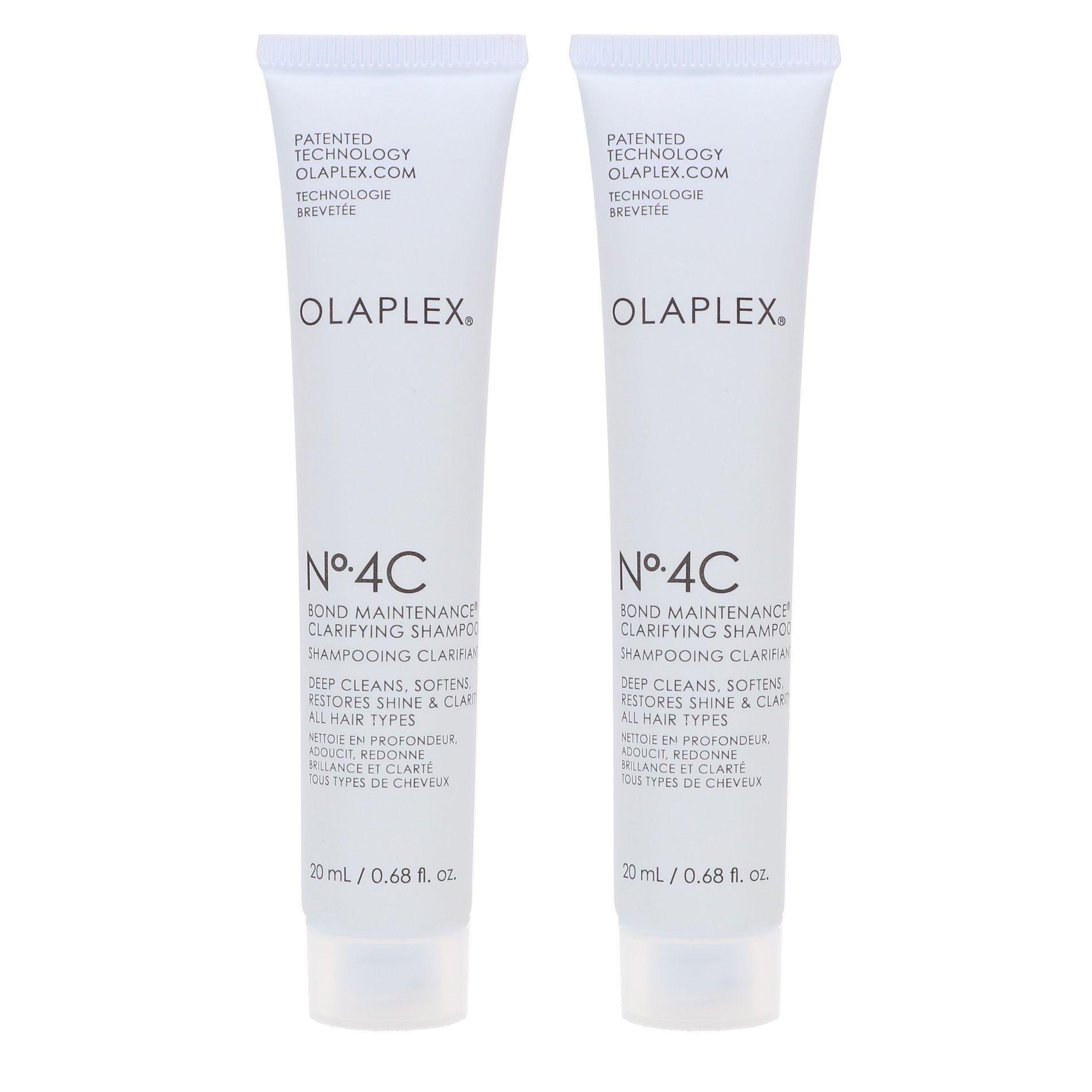 Olaplex No.4C Bond Maintenance Clarifying Shampoo 0.68 oz 2 Pack