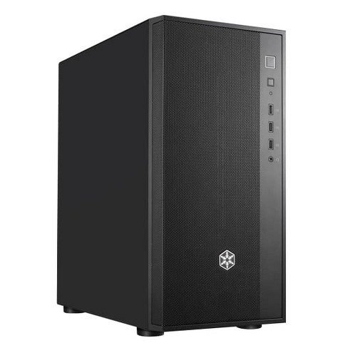 SilverStone Technology FARA R1 V2 Stylish and High Airflow Mid Tower ATX Chassis, SST-FAR1B-V2 - image 1 of 4