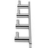ALFI AB9528 Polished Chrome Wall Mounted 4 Prong Robe / Towel Hook Bathroom Accessory - 4 of 4