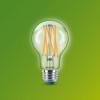 Philips 2pk 100W A19 Ultra Efficient Daylight Clear Light Bulbs - 2 of 4