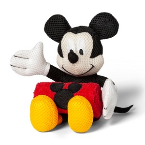 Mickey Mouse & Friends Mickey Mouse Wash Mitts, Black Red
