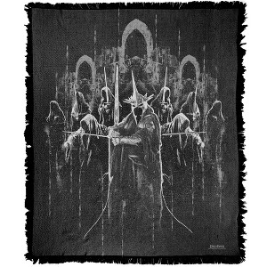 Lord Of The Rings The Nine Blanket 50"x60" Woven Tapestry - 1 of 4