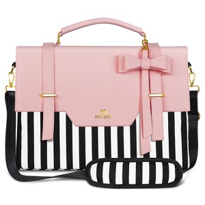 Laptop Bag for Women, 15.6 inch Slim Computer Briefcase Sleeve Case - 1 of 4