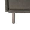 CAVINAS Vintage Style Lounge Chair,Accent Chair with Solid Wood Frame and Steel Legs,Comfy Sitting Chair for Living Room,Bedroom,Office - 4 of 4