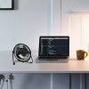 Optimus 4in Personal Metal Fan in Black - 3 of 3