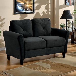 NicBex Modern 2/3-Seat Loveseat Sofa Couch for Living Room,Bedroom,Comfy Upholstered Sectional Futon Couch with Deep Cushions - 1 of 4