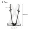 Unique Bargains Reflective Vest Adjustable High Visibility Safety Vest for Cycling Running Walking 2Pcs - 2 of 4
