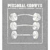 Gym Culture Personal Growth Long Sleeve Adult Hooded Sweatshirt - 2 of 3