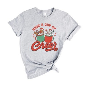 Simply Sage Market Women's Retro Cup Of Cheer  Short Sleeve Graphic Tee - 1 of 2