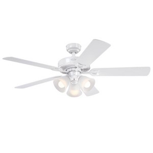 Westinghouse Vintage Ceiling Fan, 52 in. LED Indoor, White - 1 of 1