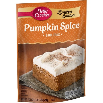 Betty Crocker Pumpkin Bar Mix 17 5oz Target