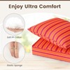 Tangkula Deep Seat Chair Cushion Pads Set Indoor/Outdoor w/ Rope Belts - 4 of 4
