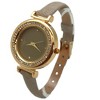 Olivia Pratt Thin Solid Color Strap and Rhinestones Women Watch - 2 of 4