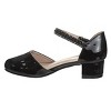 Laura Ashley Rhinestones Girls' Low Heeled Dress Shoes. (Little Kids) - 3 of 4