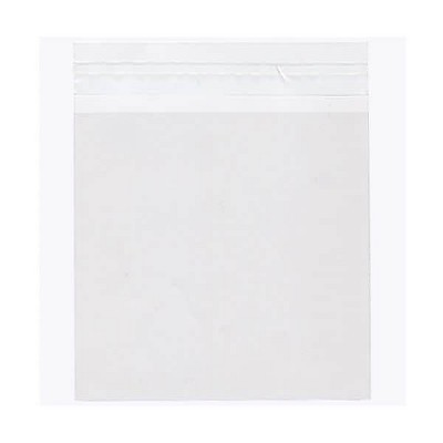 JAM Paper Cello Sleeves with Self-Adhesive Closure 5.25 x 5.25 Clear 5.25X5.25CELLO