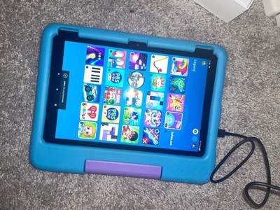  All-new  Fire 10 Kids tablet- 2023, ages 3-7  Bright  10.1 HD screen with ad-free content and parental controls included, 13-hr  battery, 32 GB, Blue : Everything Else