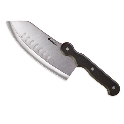 Ronco Triple Riveted Full Tang Rocker Knife with Curved Blade