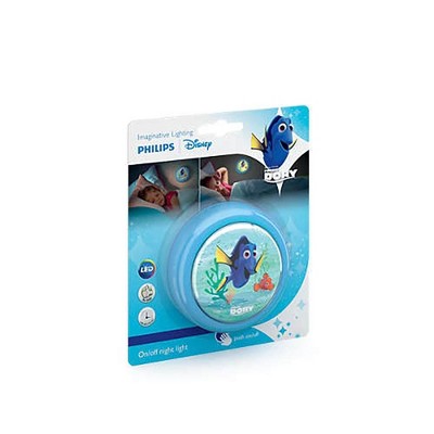 Philips Disney Pixar Finding Dory Kids Room LED Battery Wall Night Light, 2 Pack