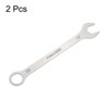 Unique Bargains 3Cr13 Stainless Steel Metric Thin Combination Wrenches 2 Pcs - 3 of 4
